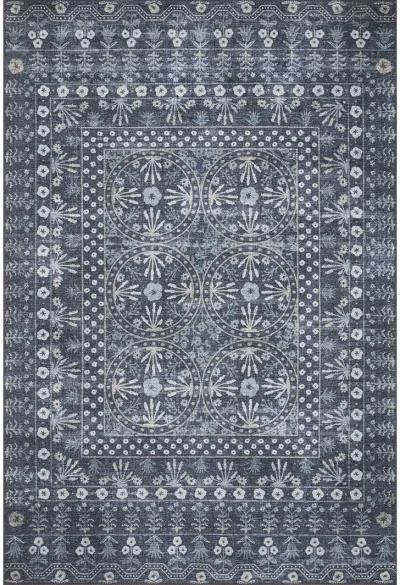 Maison MAO03 Rosette Blue 8'4" x 11'6" Rug