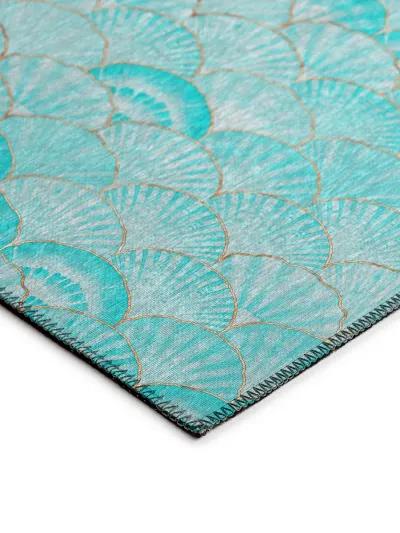 Seabreeze SZ2 Teal 2'3" x 7'6" Rug