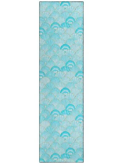 Seabreeze SZ2 Teal 2'3" x 7'6" Rug