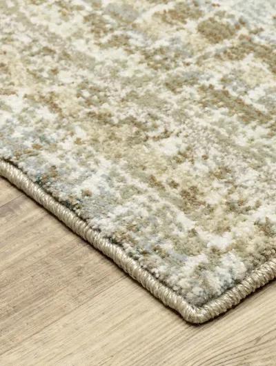 Atlas 2'3" x 8' Ivory Rug