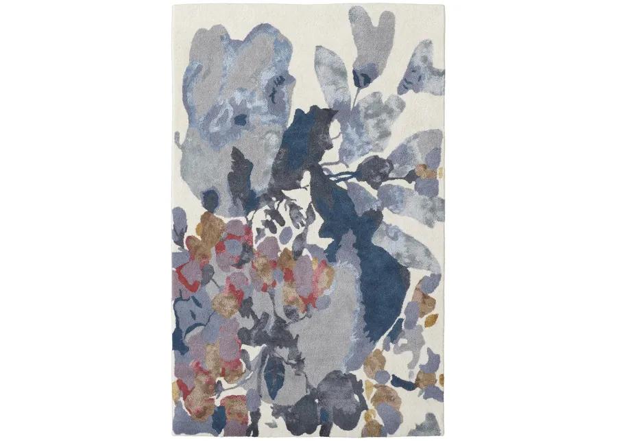 Dafney 8869F Blue/Gray/Pink 5' x 8' Rug