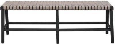 Harlyn Bench in Charcoal