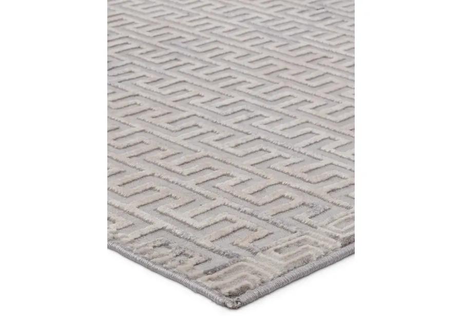 Sundar Baxley Gray 2'6" x 10' Runner Rug