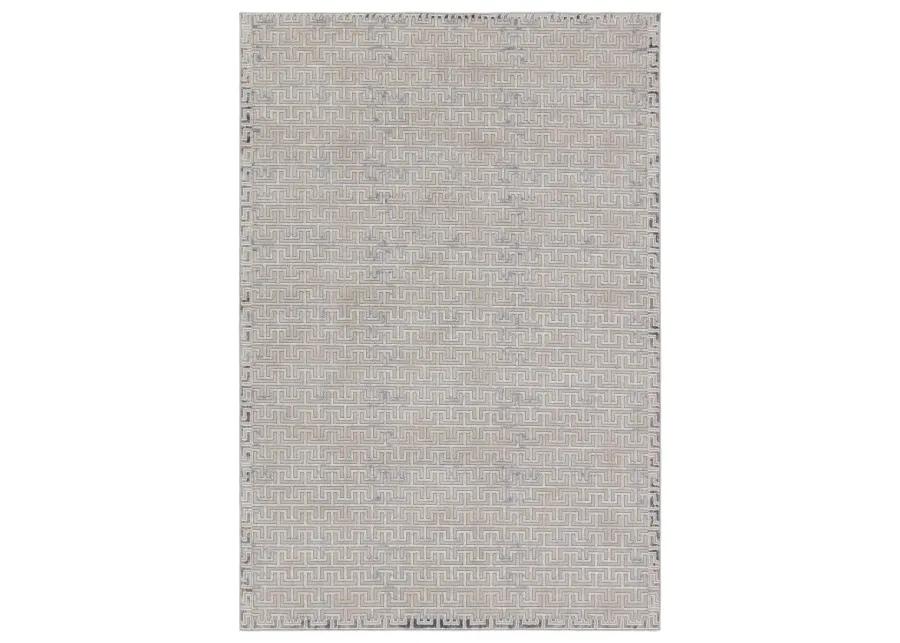 Sundar Baxley Gray 2'6" x 10' Runner Rug