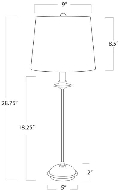 Fisher Stem Buffet Lamp