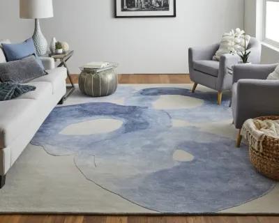 Anya 8887F Blue/Ivory 9' x 12' Rug