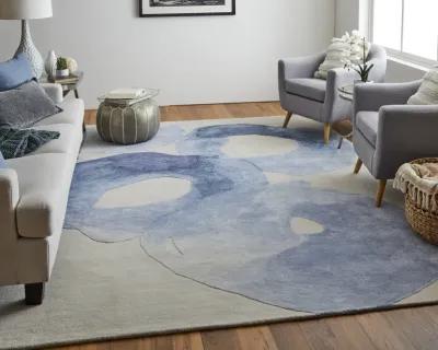 Anya 8887F Blue/Ivory 9' x 12' Rug