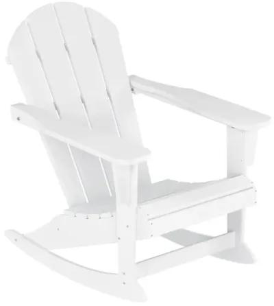 WestinTrends Outdoor Rocking Poly Adirondack Chair (Set Of 4)