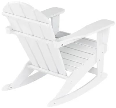 WestinTrends Outdoor Rocking Poly Adirondack Chair (Set Of 4)