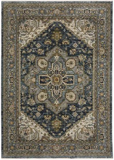 Aberdeen 2' x 3' Blue Rug