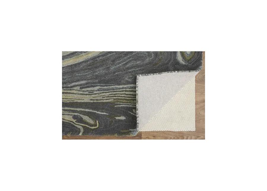 Amira 8631F Blue/Ivory/Green 2' x 3' Rug