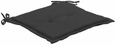 vidaXL Garden Chair Cushions 4 pcs Anthracite 15.7"x15.7"x1.2"