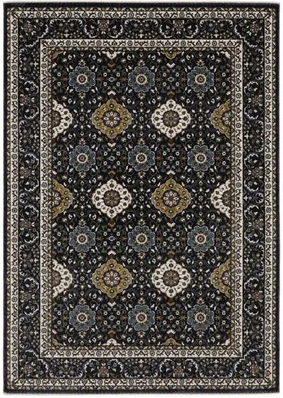 Vivian 7'10" x 10'10" Navy Rug