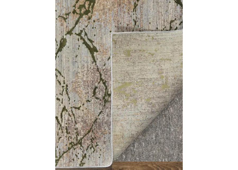 Pryor 39NEF 7'10" x 10' Taupe/Green/Tan Rug