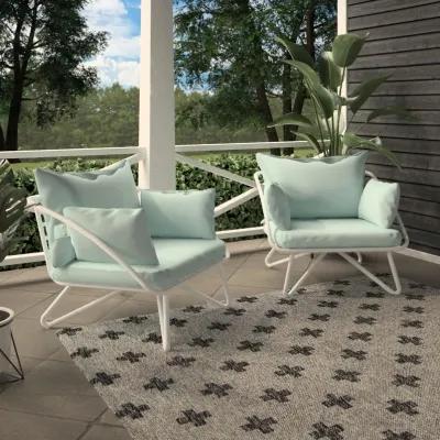 Poolside Gossip, Teddi Outdoor Lounge Chairs, 2-Pack