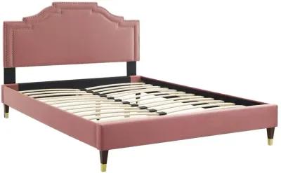 Modway - Adelaide Performance Velvet Queen Platform Bed