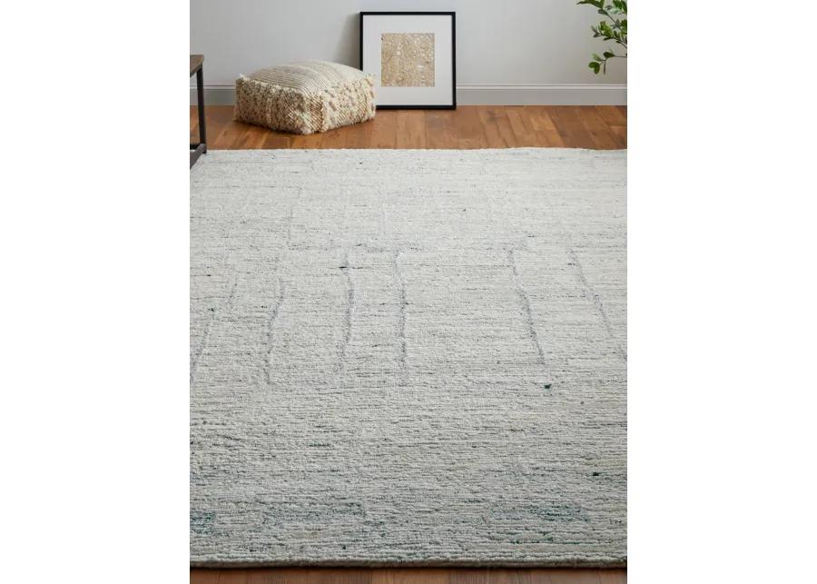 Navaro 8913F 3'6" x 5'6" Ivory/Gray/Blue Rug