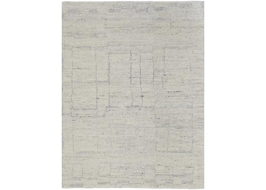 Navaro 8913F 3'6" x 5'6" Ivory/Gray/Blue Rug