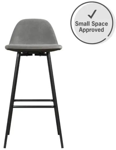 REALROOMS Brandon Upholstered Bar Stool