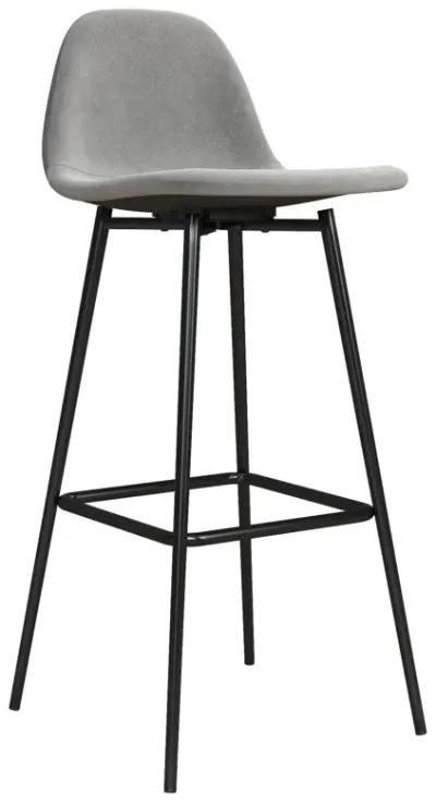 REALROOMS Brandon Upholstered Bar Stool