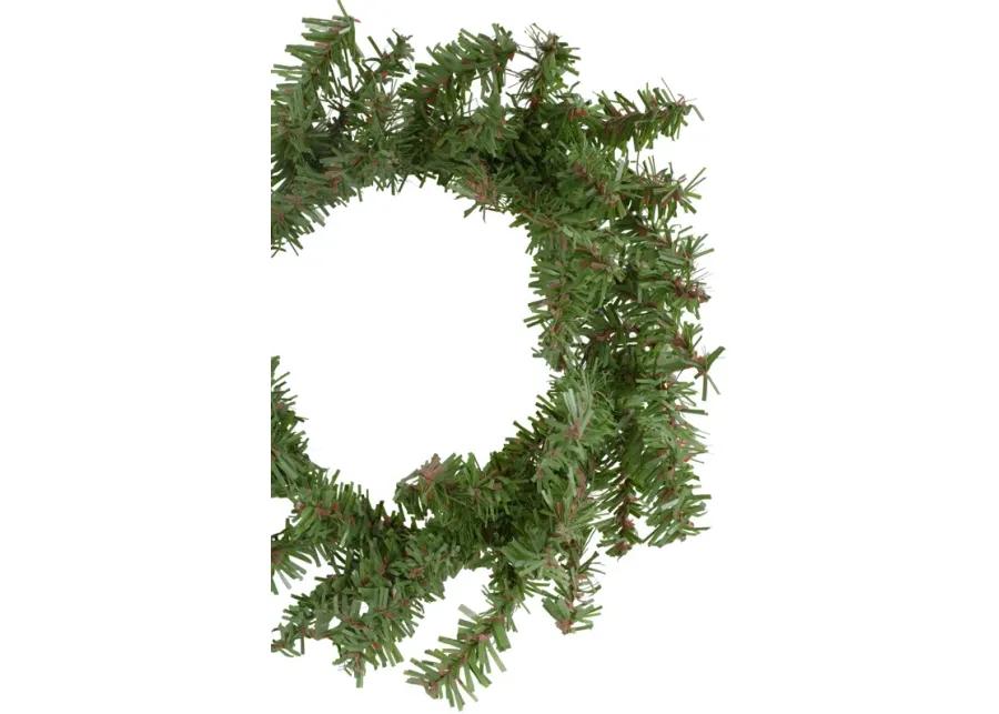 Canadian Pine Artificial Christmas Wreath - 8-Inch  Unlit