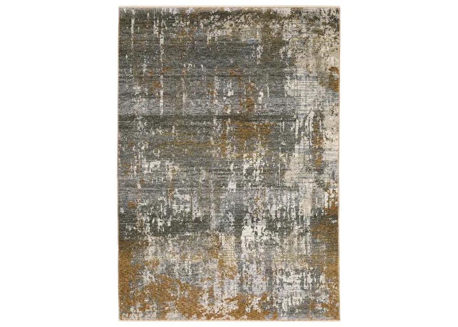 Hayden 6'7" x 9'6" Grey Rug