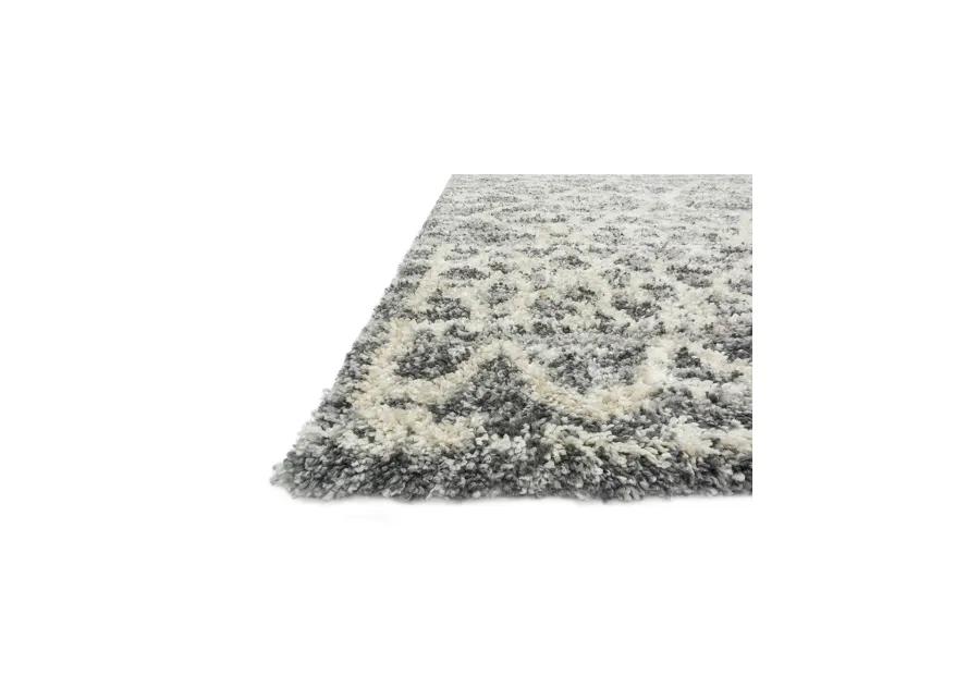 Quincy QC02 Graphite/Beige 3'3" x 6' Rug