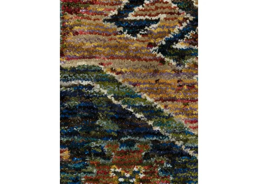 Andorra 1'10" x 3'2" Blue Rug