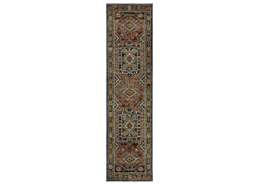 Andorra 1'10" x 3'2" Blue Rug