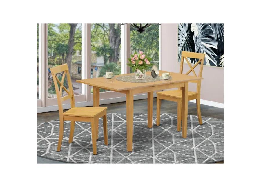 Dining Room Set Oak, NOBO3-OAK-W