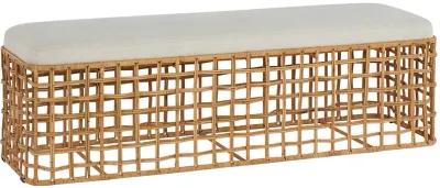 Rattan Bench