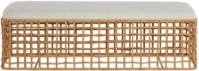 Rattan Bench