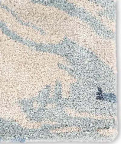 Genesis Atha Blue 3' x 10' Runner Rug