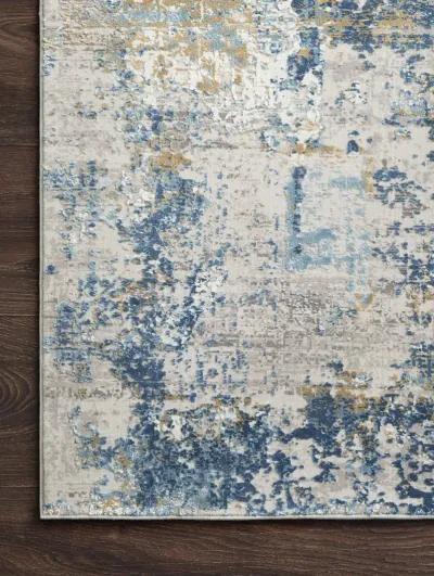 Sienne SIE06 Grey/Blue 6'7" x 9'2" Rug