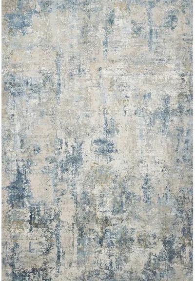 Sienne SIE06 Grey/Blue 6'7" x 9'2" Rug