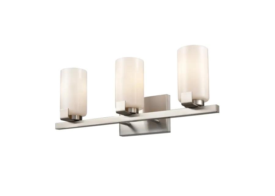 Dressler 22'' Wide 3-Light Silver Vanity Light