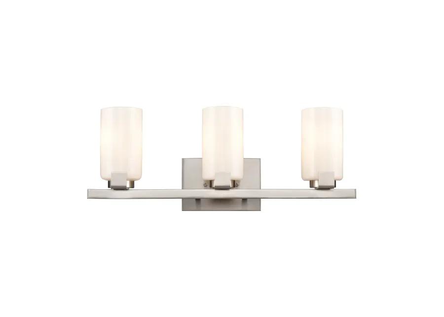 Dressler 22'' Wide 3-Light Silver Vanity Light