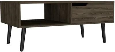 Coffee Table Bull, Living Room, Dark Walnut