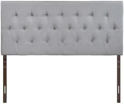 Modway - Clique King Upholstered Fabric Headboard Sky Gray