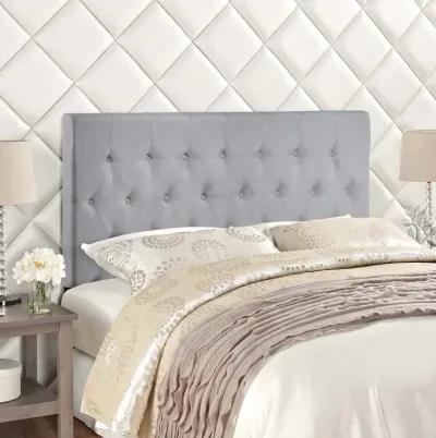 Modway - Clique King Upholstered Fabric Headboard Sky Gray