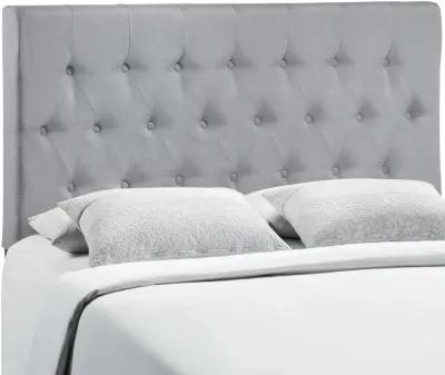 Modway - Clique King Upholstered Fabric Headboard Sky Gray