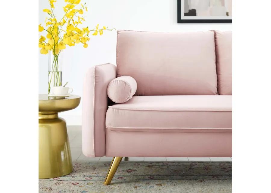 Revive Performance Velvet Loveseat