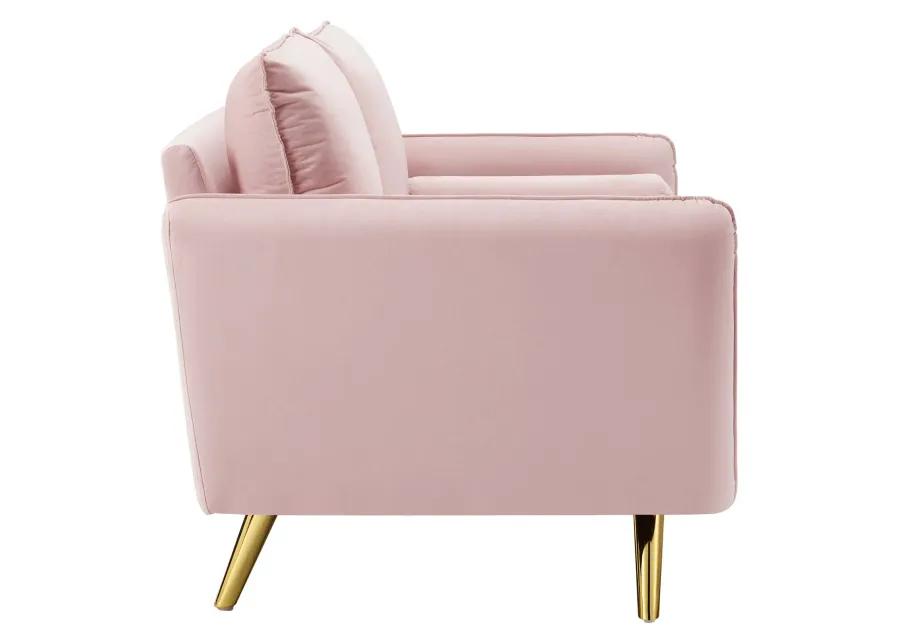 Revive Performance Velvet Loveseat