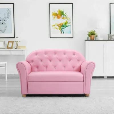 Hivvago Kids Princess Armrest Chair Lounge Couch