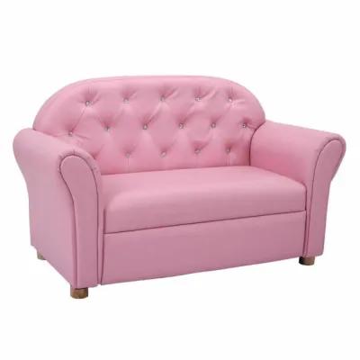 Hivvago Kids Princess Armrest Chair Lounge Couch