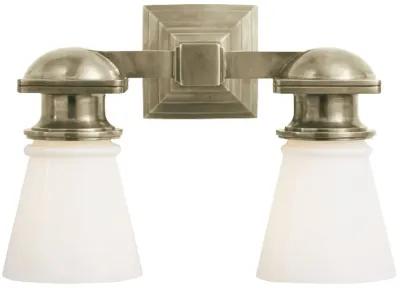 New York Subway Triple Light in Polished Nickel