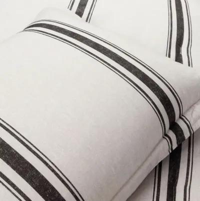 Farmhouse Stripe Reversible Cotton Comforter 2-Pc Set