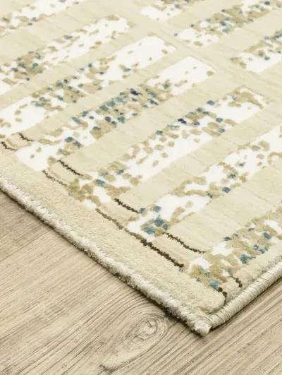 Reed 9'10" x 12'10" Ivory Rug