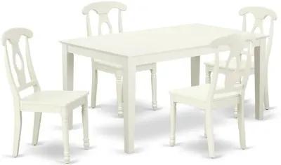 Dining Room Set Linen White