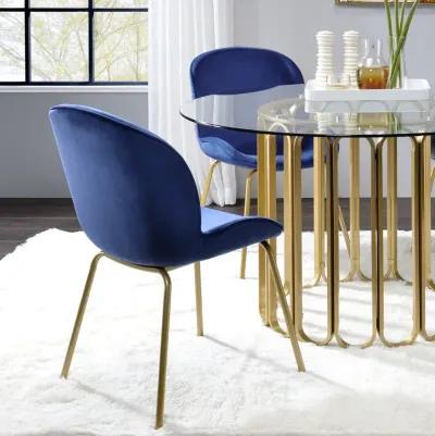 Chuchip Side Chair (Set of 2) In Velvet